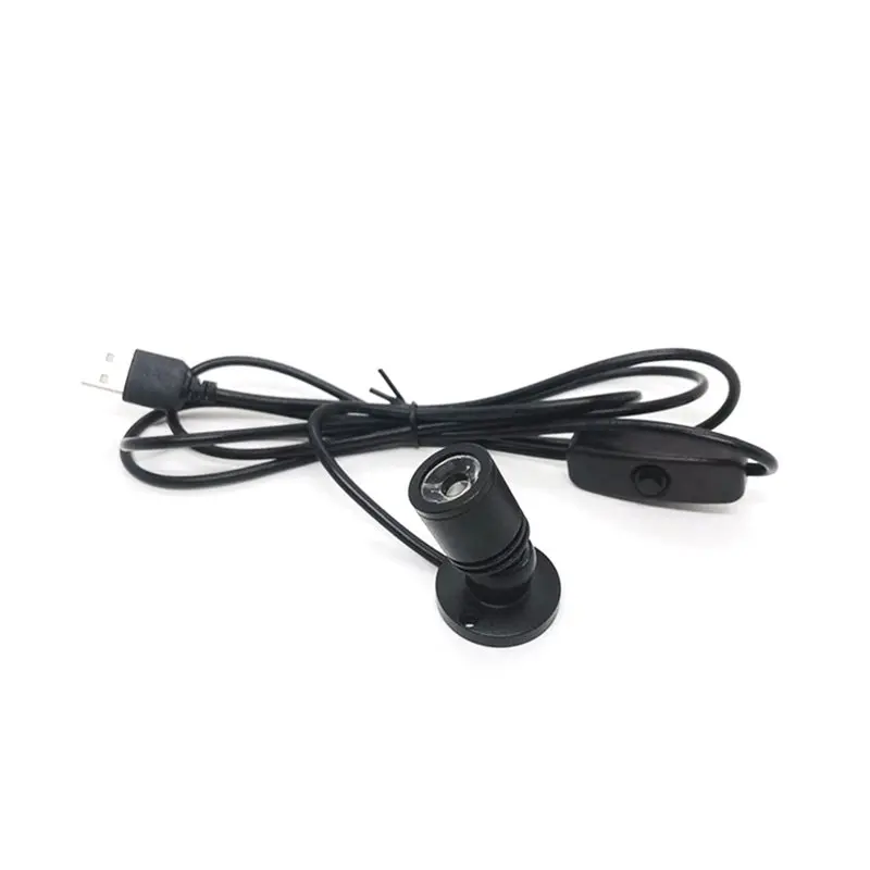 โคมไฟติดเพดานแบบติดตั้งบนพื้นผิวสำหรับตู้โชว์เครื่องประดับ พร้อมปลั๊ก USB