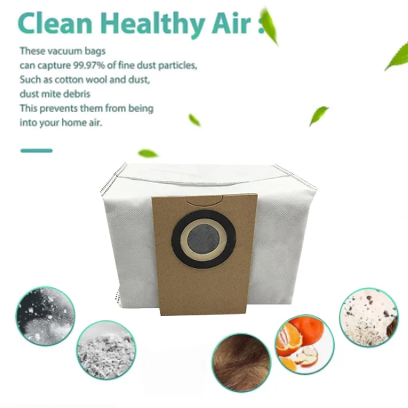 A69M-Dust Bag For VIOMI Alpha2 Pro Robot Vacuum Cleaner Rubbish Bag Replacement Spare Parts Accessory