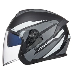 Retro Capacete Moto Unisex Vintage Casque Motorcycle Summer Cap Sun Visor Lightweight Chopper Cruiser Biker Helmets M/L/Xl Dot