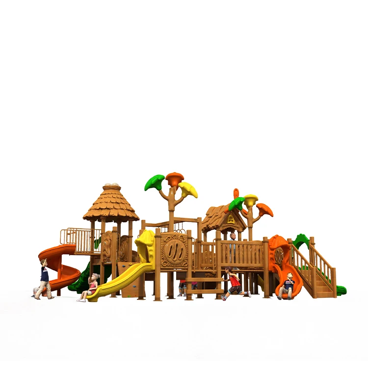 Commercial Kids Amusement Park Big Play Plastic Tubeslides Equipment Play Ground Outdoor Playground