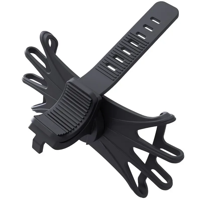 360 Rotatable Bicycle Phone Holder Silicone Motorcycle Stand Bracket GPS Support For Iphone 11 Xiaomi 10 Huawei P40 image 2