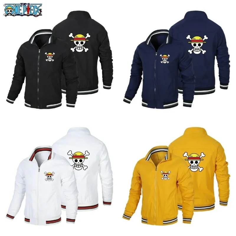 

Цельная мотоциклетная куртка в стиле ретро с пиратским логотипом, ветровка, спортивная велосипедная куртка на открытом воздухе, мужское верхнее пальто, подарок