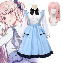 Wonderlandsonix showtime Akiyama Mizuki costumi Cosplay Colorful Stage prow gioco di ruolo cameriera vestiti parrucca vestito completo donna signora regalo