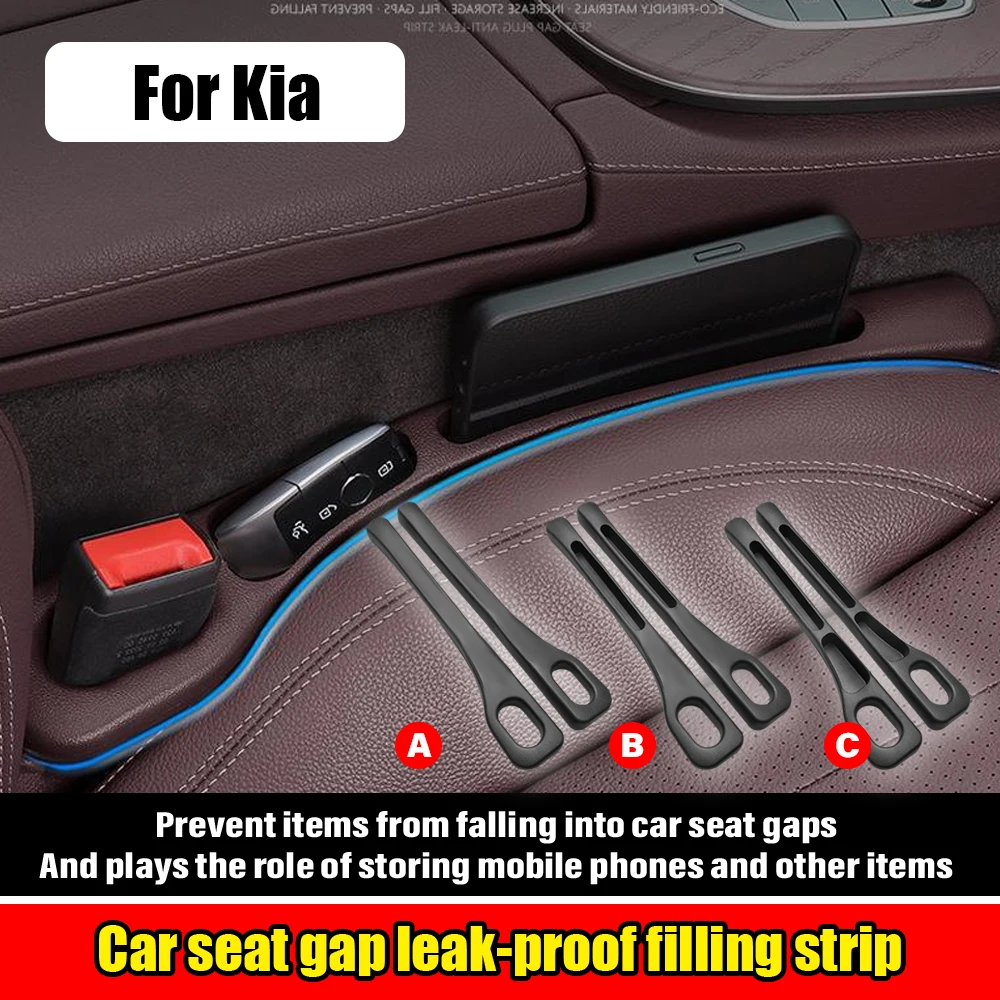 

Car Seat gap storage filler strip For Kia K3 K4 K5 K8 K9 K900 Sportage Stinger Stonic Rio ProCeed XCeed Ceed HEV Hybrid GT Line