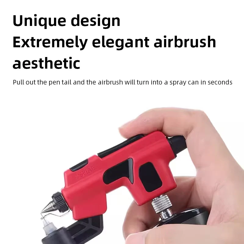 Conjunto de aerógrafo anticorrosão, sem lavagem, modelo pp, pintura, aerógrafo, hobby, arma, ferramenta diy para pintura de modelo
