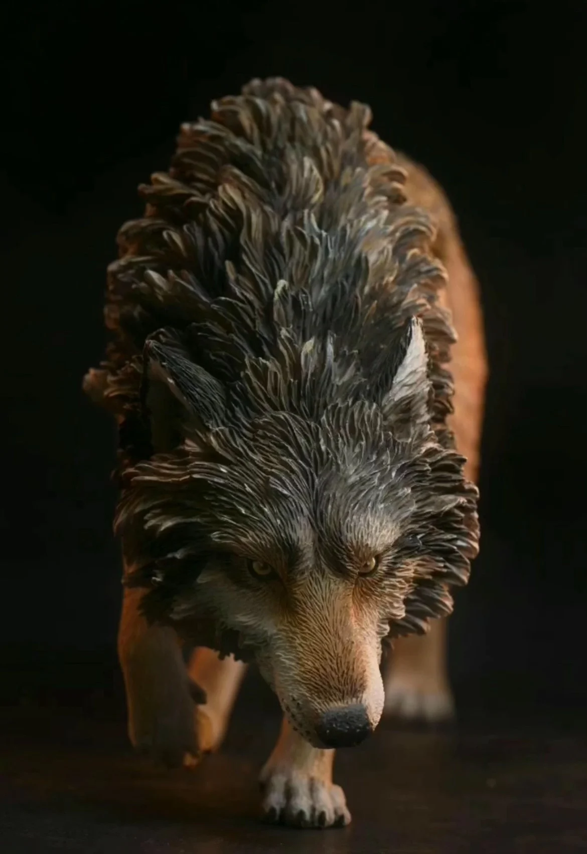 Jxk 1/6 أمريكا الشمالية رمادي الذئب نموذج الاستبداد التعرض الحيوان الشكل جامع Gk مجموعة الديكور الواقعي لعبة مجسمة