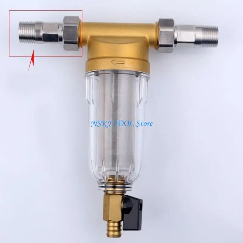 

L8RC 4Pcs Water Meter Pipe Fitting Stainless Steel Water Pipe Reducing Union 1/2inch Male 3/4inch Female Threaded Connector