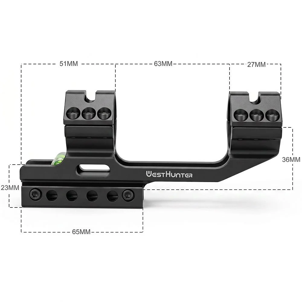 Tactical Scope Mount 1 Inch 30mm Optical Sights Rings Cantilever Riflescope Mounts Use For 11mm Dovetail 20mm Picatinny Rails