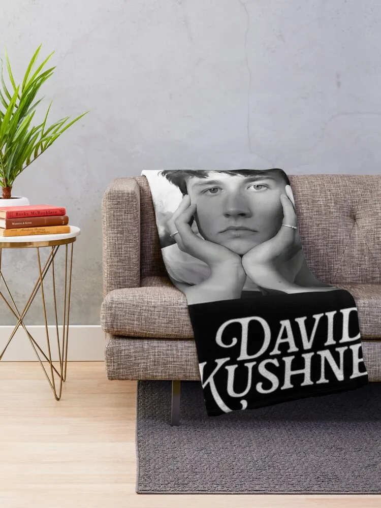 David Kushner Merch David Kushner Signature Throw Blanket Thermal Beautifuls Sofa Soft Plaid Blankets