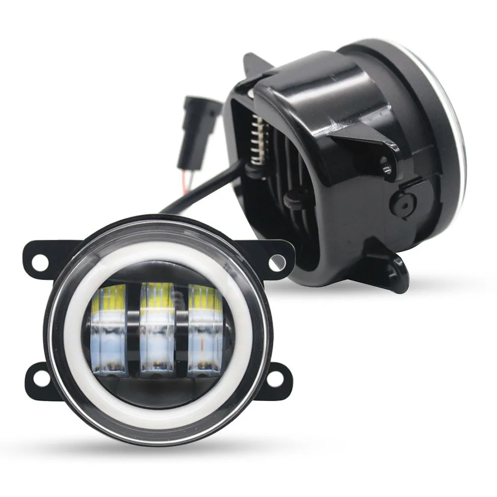 Upgrade Led Fog Lamp Turn Signal Light for Honda Shuttle GP7 GP8 GK8 GK9 2015 2016 2017 Headlight White Angel Eye DRL 30W