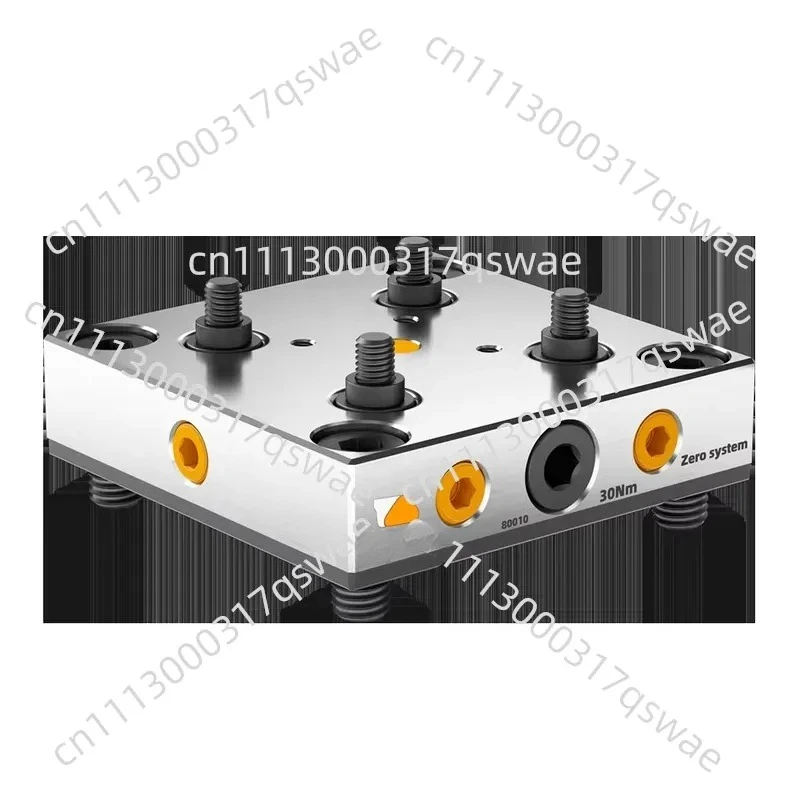 Precision zero clamping modular numerical control milling machine self-centering vice zero clamping system