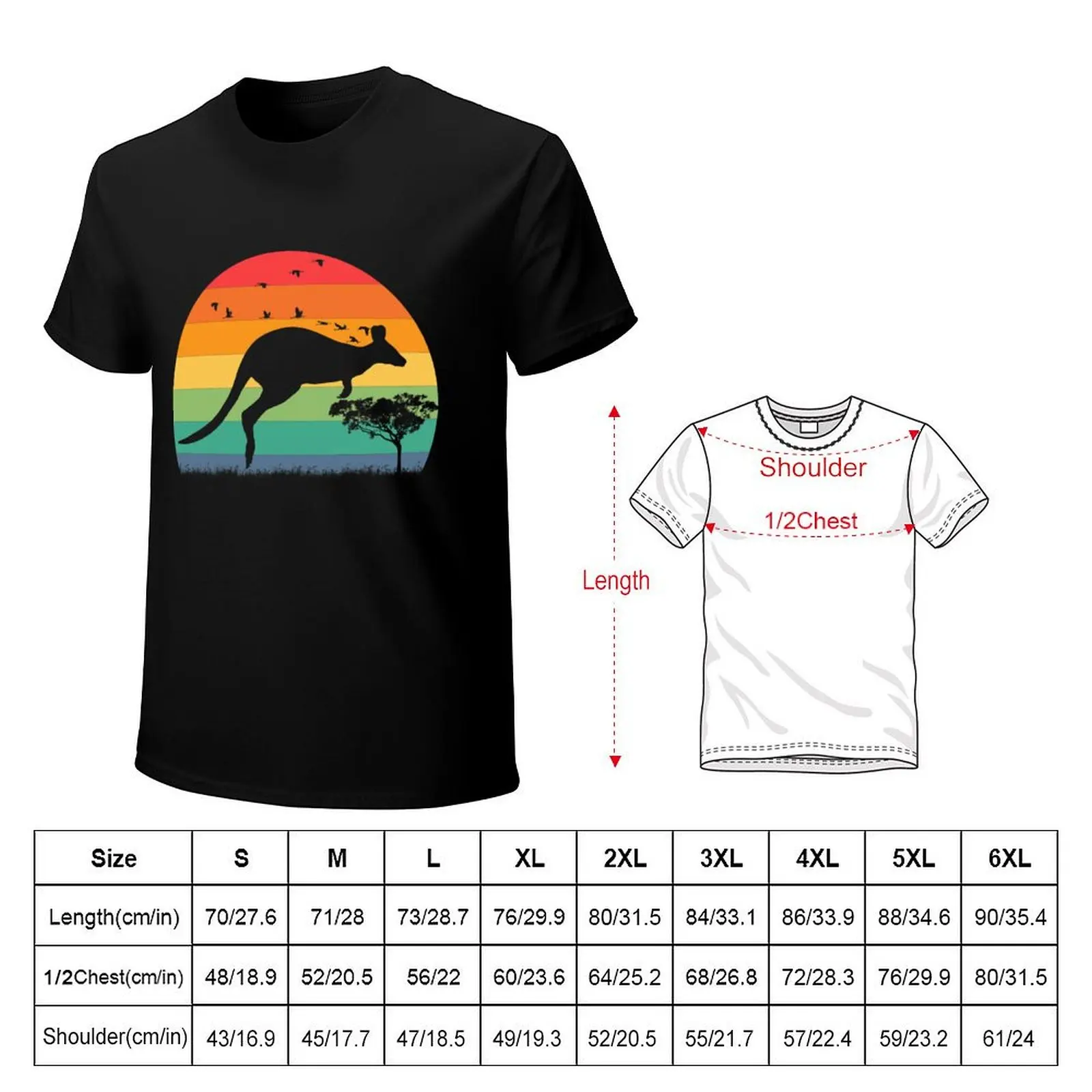Kangaroo T-Shirt Outdoor Work Short Sleeve Top