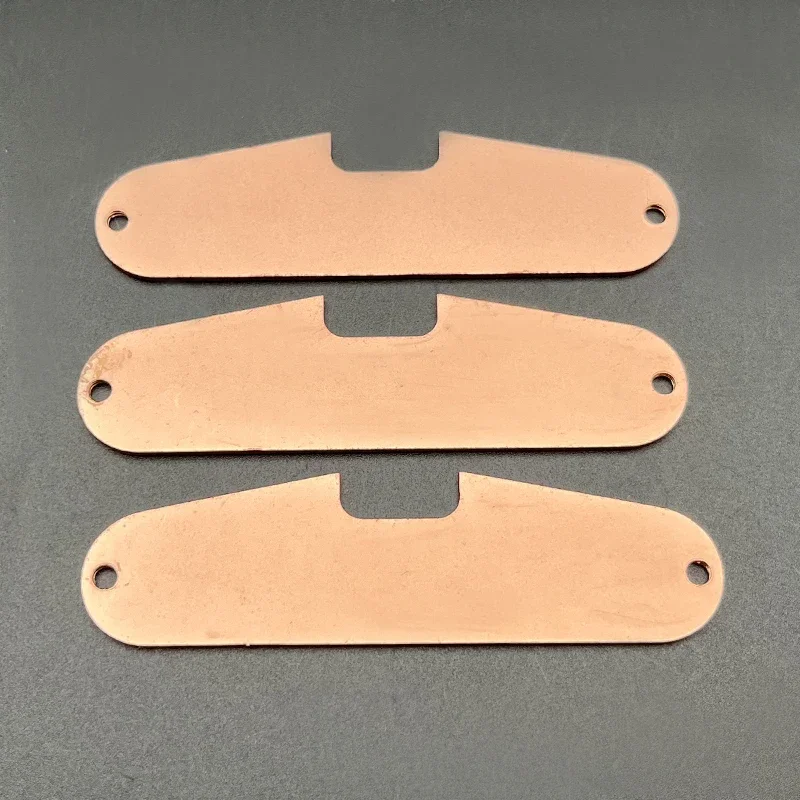 3Pcs/Lot Steel Single Coil Guitar Pickup Baseplate Metal Pickup Baseplate Parts for ST-Style Guitar