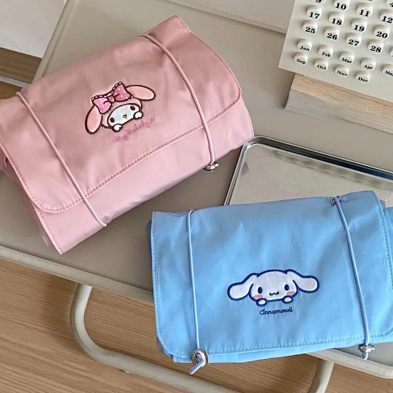 

Cinnamoroll cartoon animation creative student trend multi-functional bundled portable large-capacity storage toiletry bag gift