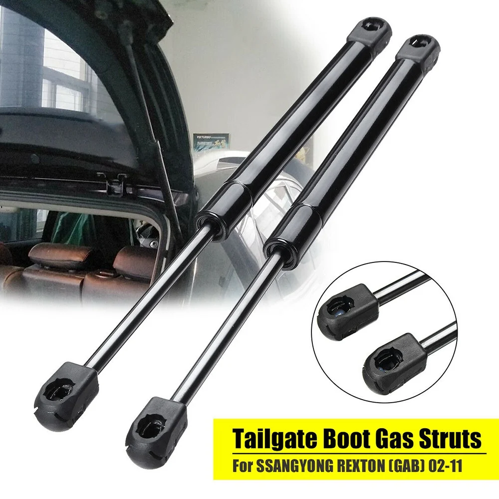 2Pcs Rear Trunk Tailgate Boot Gas Spring Shock Lift Strut Struts Support Bar Rod for SSANGYONG REXTON (GAB) 2002-2011