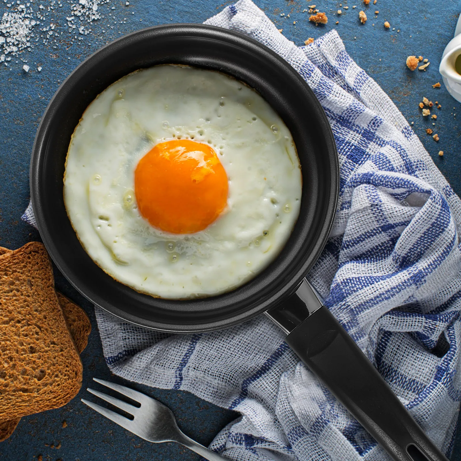 

2pcs 14Cm Non-Stick Frying For Induction Gas Stove Mini Cooking Pan Egg Pancake Omelette Grill Pan Kitchen Saucepan