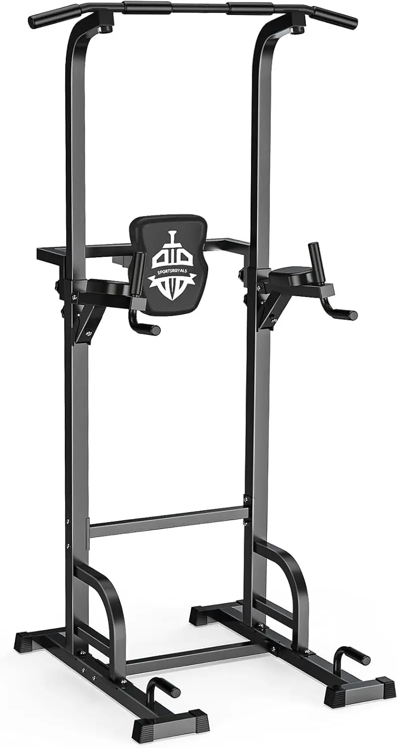 

Power Tower Pull Up Dip Station Assistive Trainer Multi-Function Home Gym Strength Training Fitness Equipment 440LBS