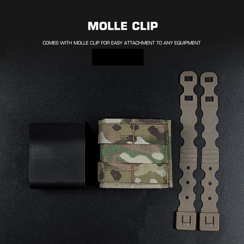 Custodia tattica per caricatore 7.62 Borsa per fondina singola multi-angolo VELOCE per custodia universale per caccia da combattimento AR15 AK47