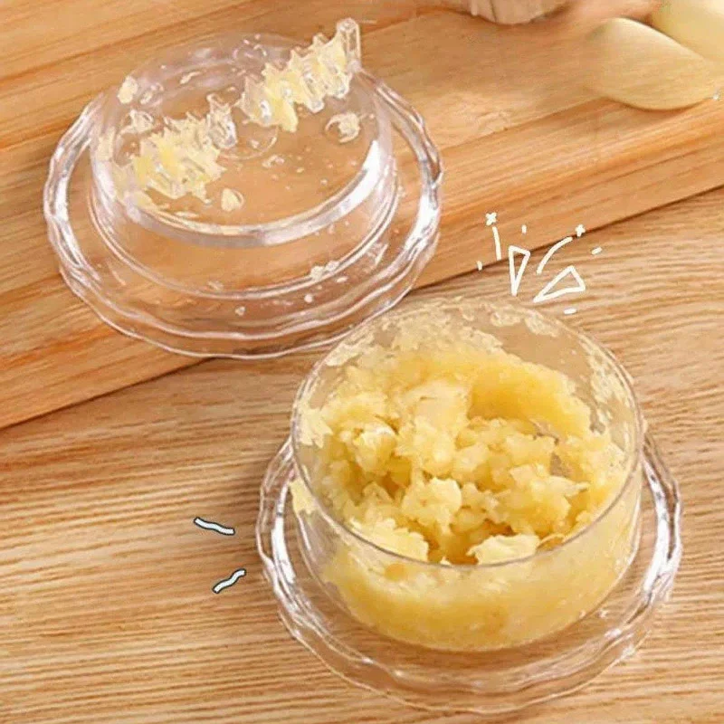 Press and Twist Garlic Box Household Garlic Press Garlic Masher Garlic Crusher Twist Garlic Box Garlic Mixer Kitchen