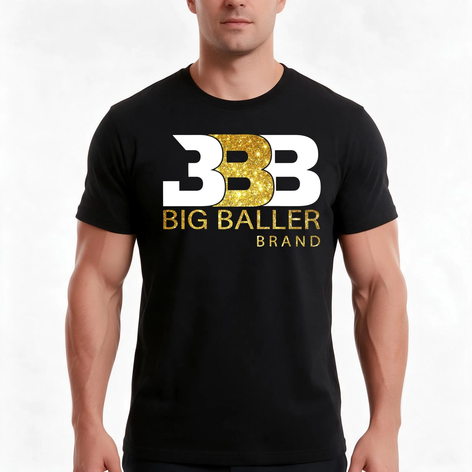 BBB - Big Baller Brand T-Shirt, Summer Casual Cotton Tee, Oversized Streetwear Tops, Vintage Graphic Print, Unisex Men Women