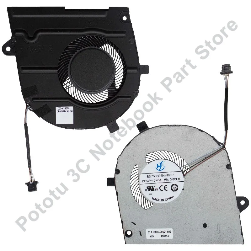 

Новый охлаждающий вентилятор для ноутбука серии Inspiron 7300 Vostro 5300 5301, кулер, запасные части 0RDX8W