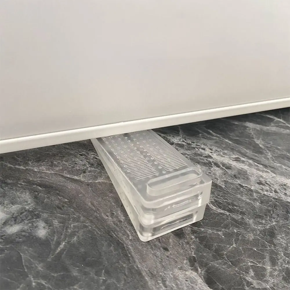 Portable Stackable Silicone Door Stopper Windproof Nail-free Door Holder Anti Impact Non-Slip Safety Door Block Household