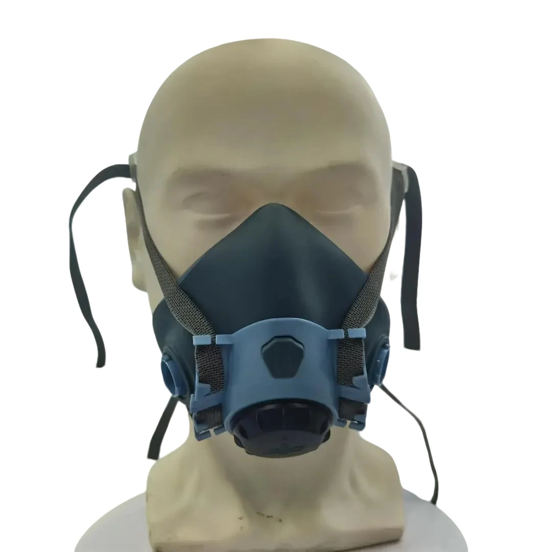 Ayonsafety 7500 Series Half Face Respirator Mask with Soft Seal&Bayonet Connector for DIY Projects & Light Industrial Use