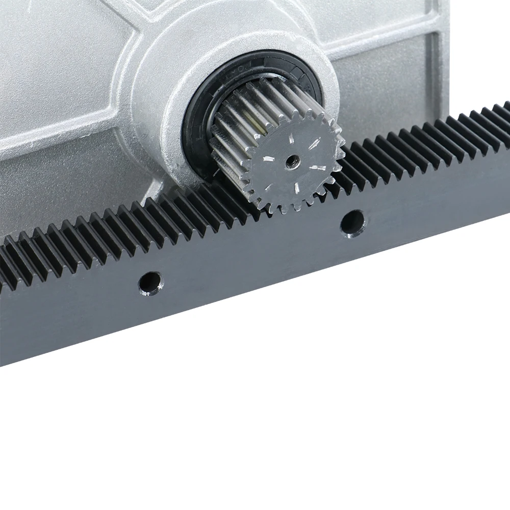HLTNC High Quality Cheap Price  M5 M6 M8 Custom CNC Machined Steel Helical Gear Rack and Pinion Gears M1.25 1.5 Module