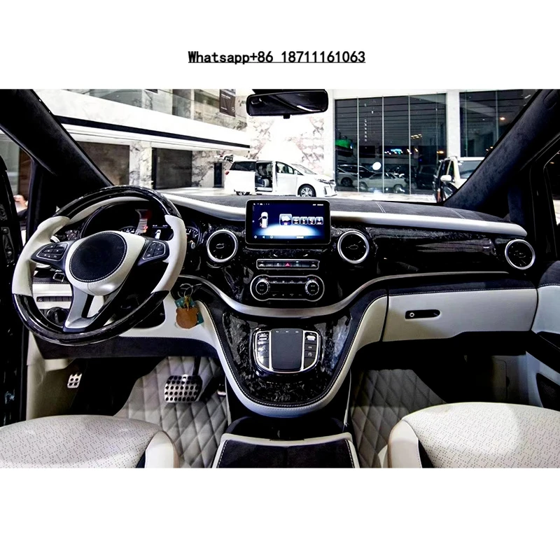 Acessórios de Interior para Carro: Painel de Instrumentos e Console Central, Novo Estilo, para Vito V W447 V250 V260