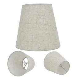 Abat-jour en tissu translucide pour lampe murale, couverture d'éclairage de bureau de chevet à la maison moderne, tulipes pour lampe de table