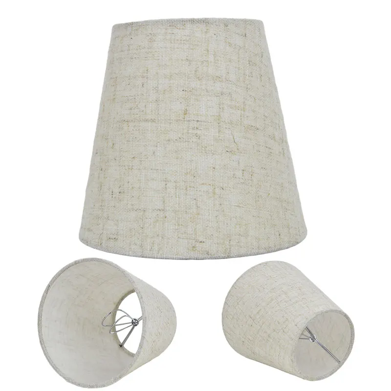 Fabric Lamp shades For Wall lamp Cloth Translucent Modern Home Bedside Desk Lighting Cover Tulips For Table Lamp