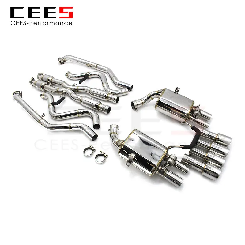 CEES Catback Exhaust for BMW M3 M4 E93 4.0 2008-2013 Racing Car Tuning Performance Exhaust Muffler Pipe Escape Exhaust System