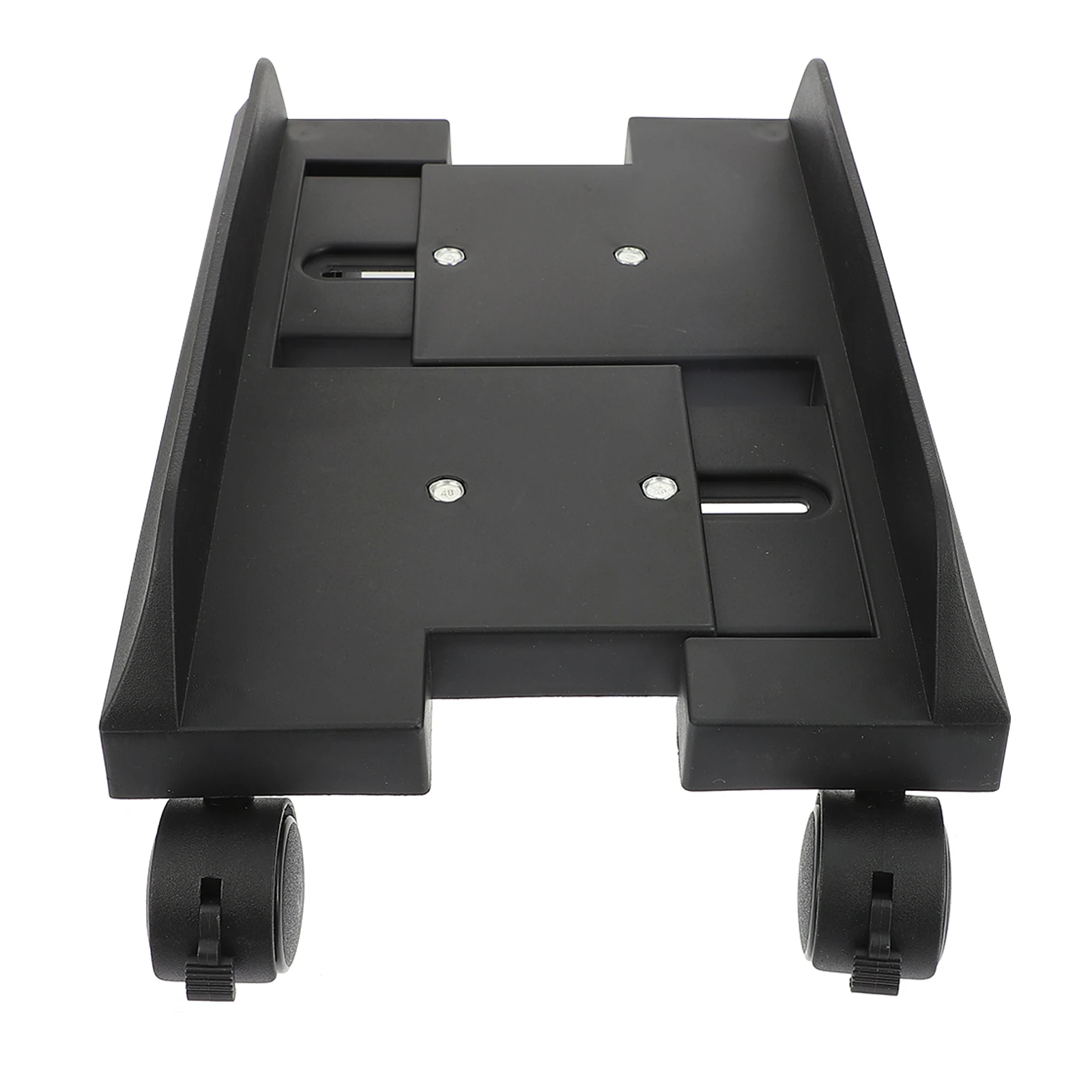 

Sturdy Computer Mainframe Movable Holder Smooth Wheels Universal Stand Rack Desktop Cpu Tower Dustproof Moisture Resistant