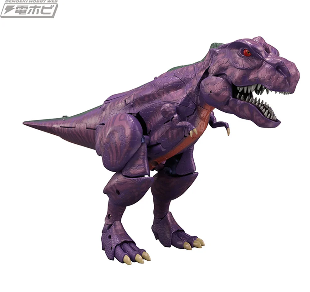 Imagem -06 - New Toysmage Transformação ko Mp43 Mp43 2.0 Tyrannosaurus Beast Wars Dinosaur Warrior Figura de Ação Robot Brinquedos com Caixa