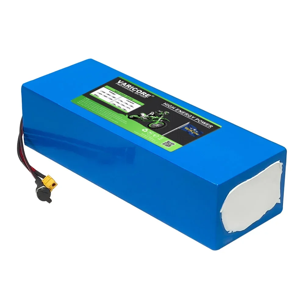 48 فولت 20 أمبير 13s4p 21700 بطارية ليثيوم قابلة للشحن عالية الطاقة 800 واط 1000 واط 1200 واط 1440 واط المدمج في 30A BMS حماية