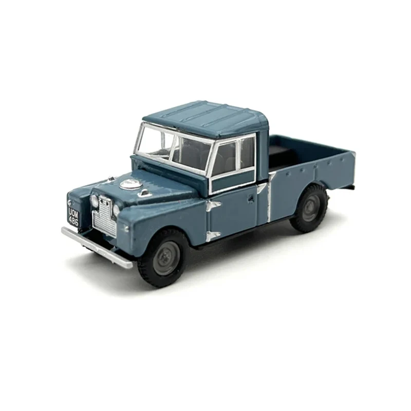 1:76 Scale Diecast Alloy Land Rover 109 Transport Vehicle Pickup Truck Model Classic Adult Collection Toys Gifts Static Display