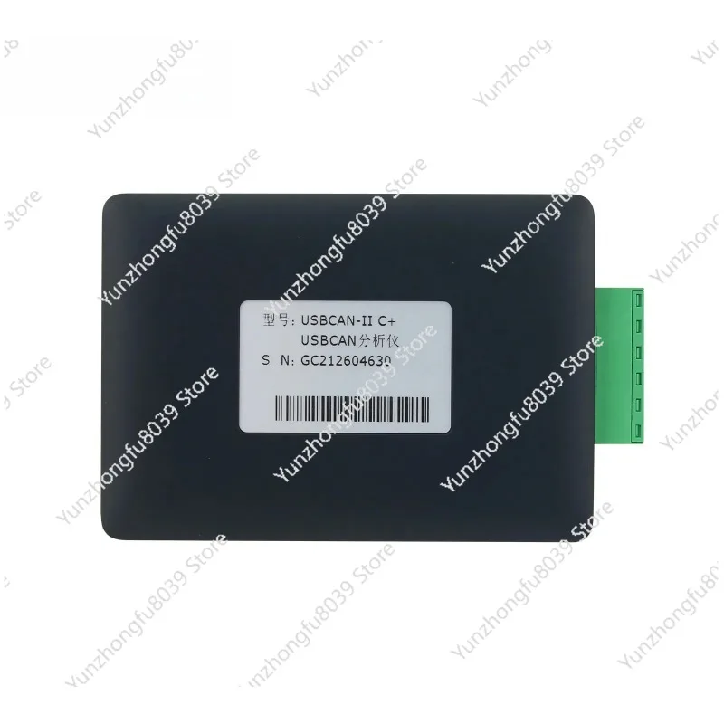 USBCAN-II C + USB إلى CAN Bus Analyzer CAN وحدة واجهة الحافلة المتوافقة مع بطاقة ZLG USBCAN-II2 CANOpen J1939