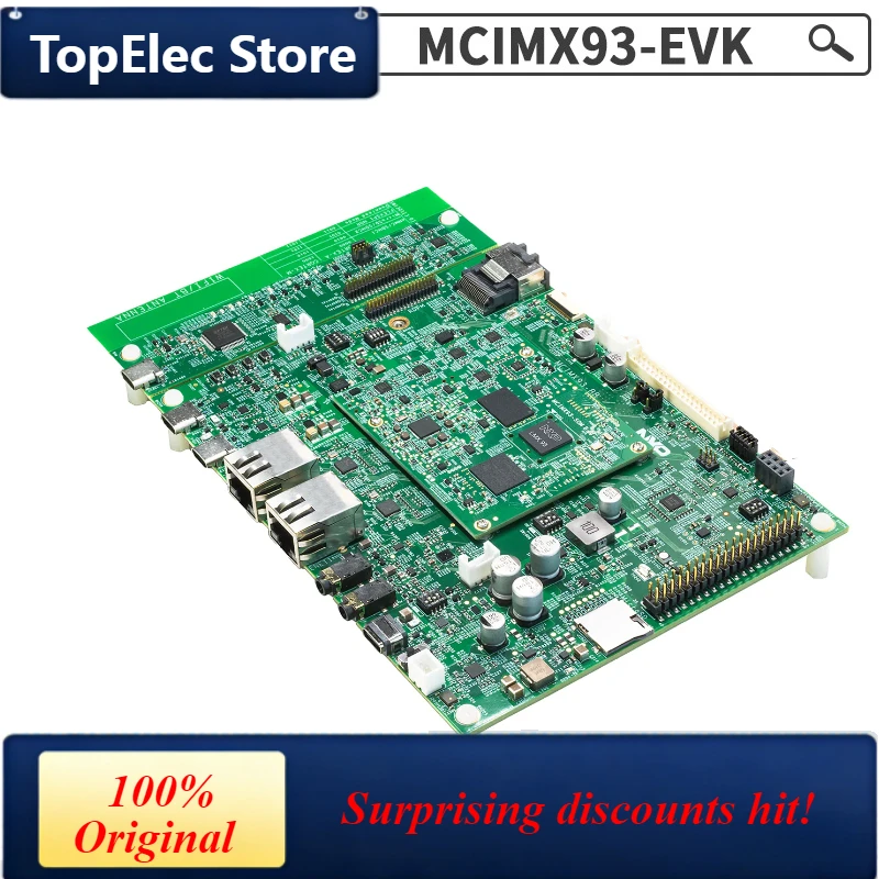 TopElec MCIMX93-EVK I.MX 93 Application Processor Evaluation Kit with Wi-Fi & Bluetooth Wireless Connectivity