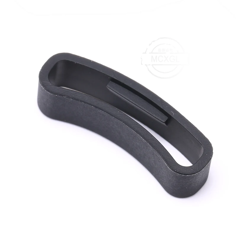 24mm Silicone Watch Band Strap Loop Suitable for Suunto Core Series Keeper Holder Loop Ring Rubber Activity Belt Accessories