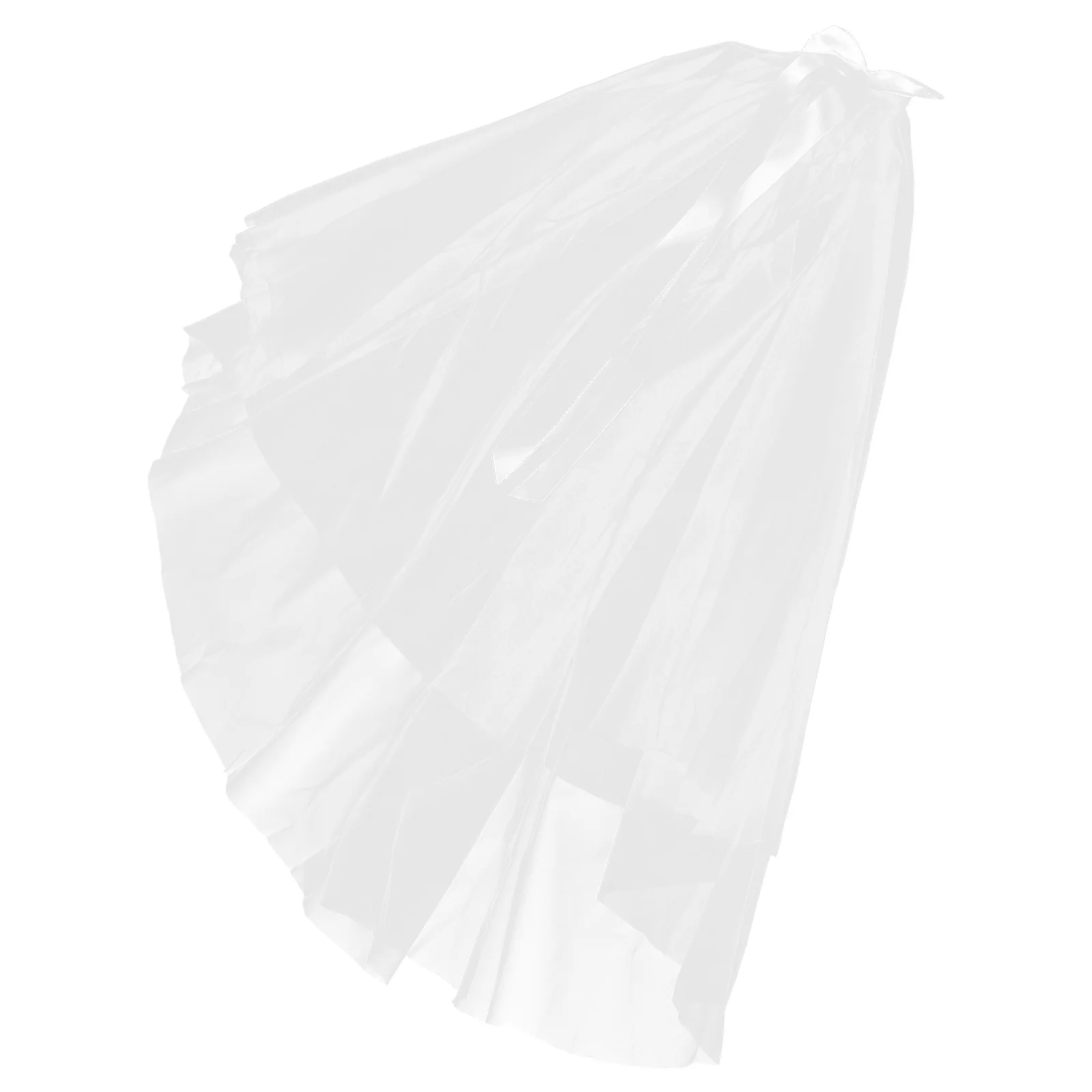 

Bridal Veil 2-Tier Wedding Bow Hair Accessory Lightweight Elegant Bridal Veils for Women Wedding Supplies Bride Veil