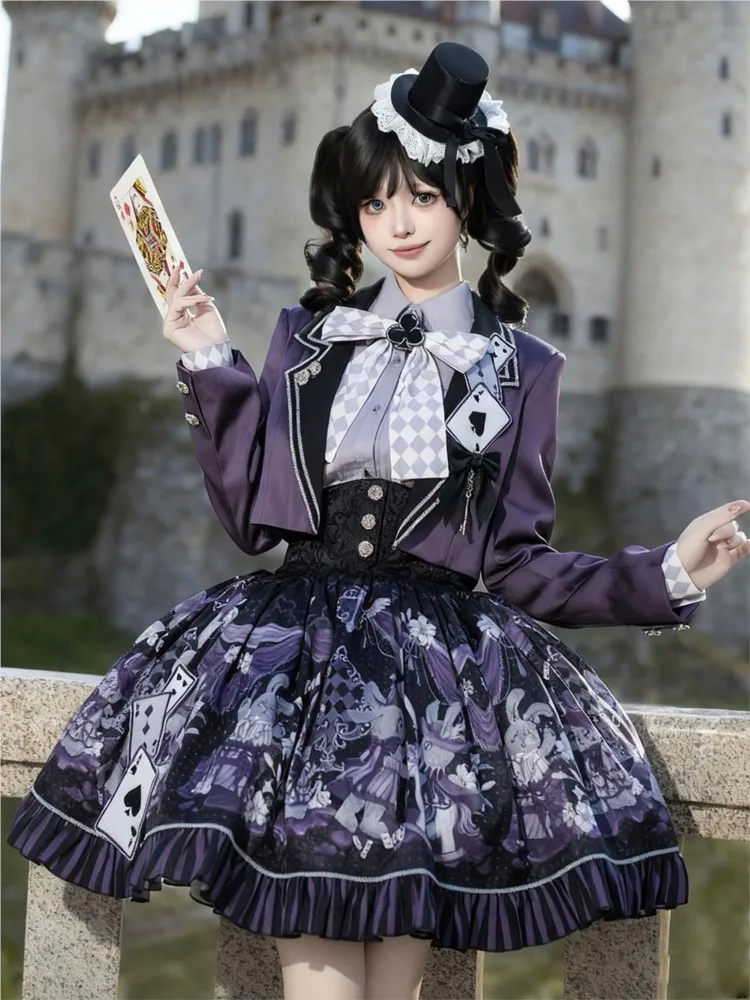 

Cute Gothic-style everyday school dress