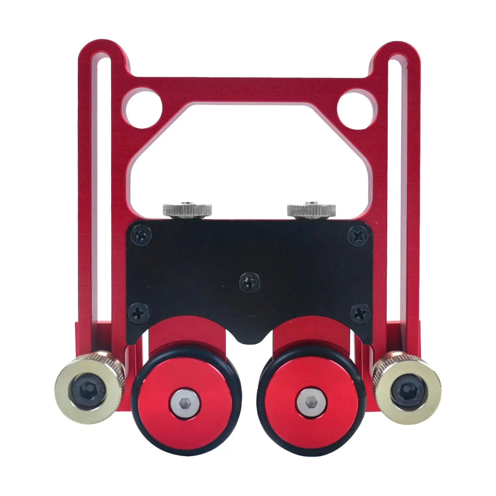 

Bearing Stock Roller Feeding Guide Roller Single Way Aluminum Alloy Bearing Roller FeatherBoard for Tablesaw Woodworking