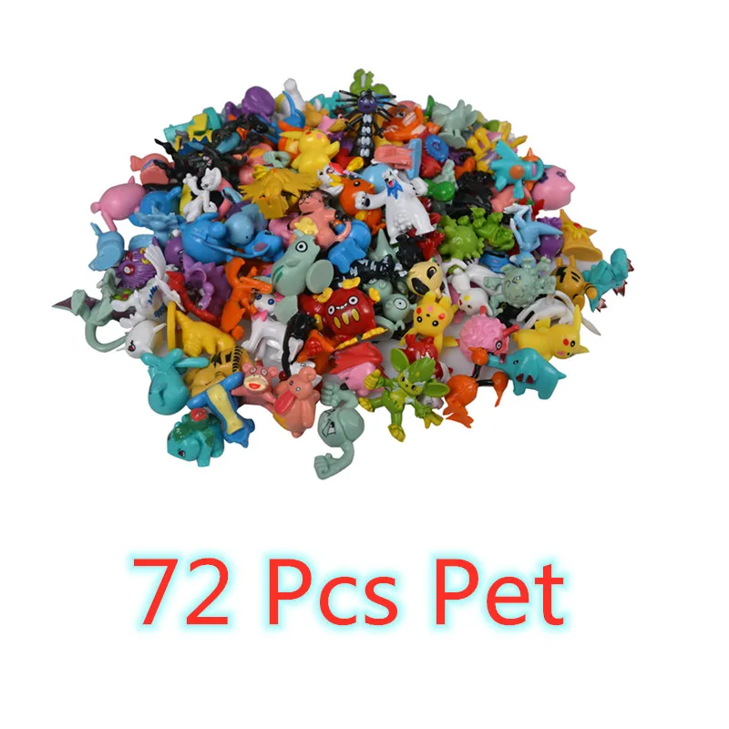 144 Stijl Pokemon Figuur Speelgoed Anime Pikachu Action Figure Model Sierdecoratie Verzamel Speelgoed Voor Kinderen Kerstcadeau