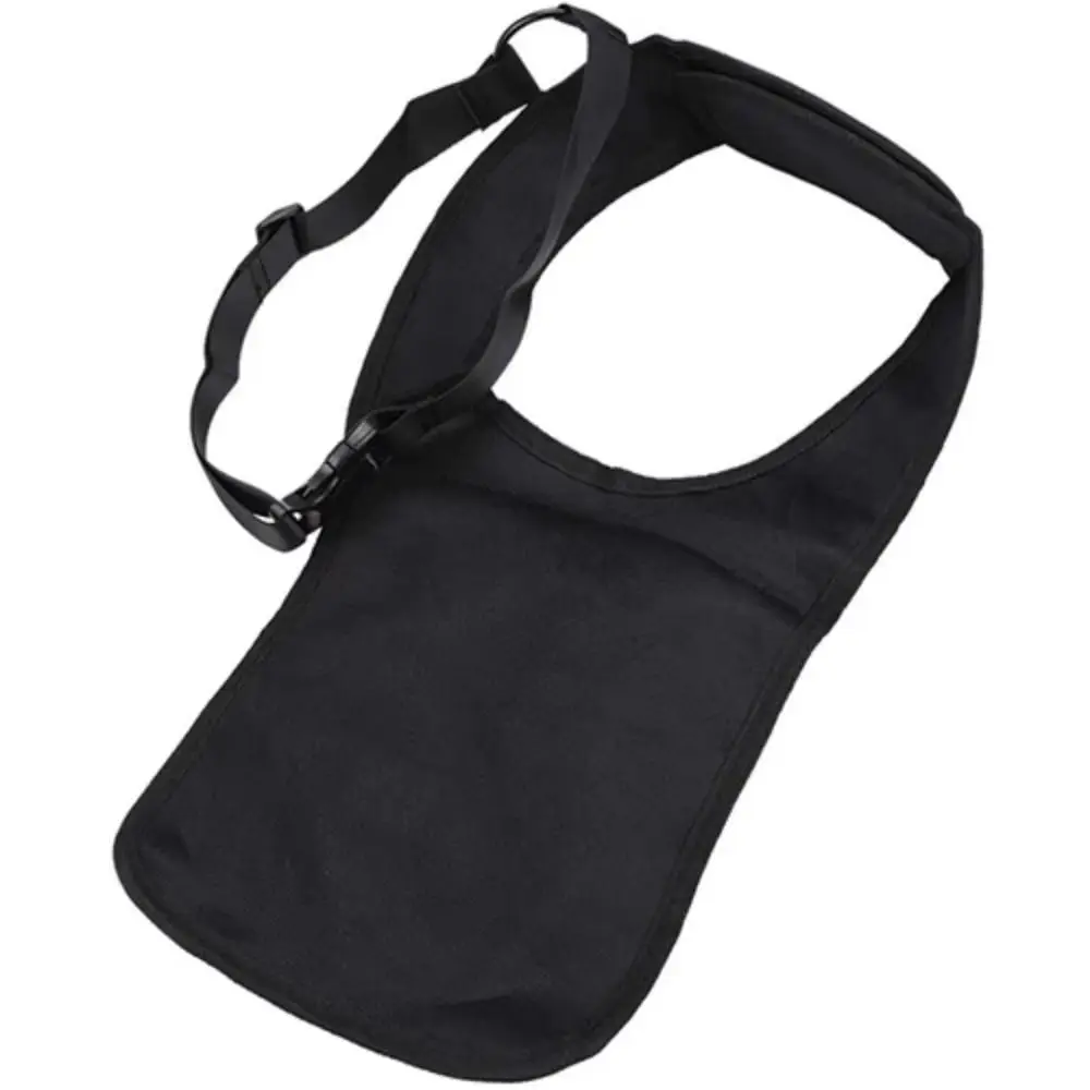 

Black Hidden Underarm Shoulder Bag Multi-Pocket Adjustable Strap Anti-theft Underarm Bag Breathable Waterproof