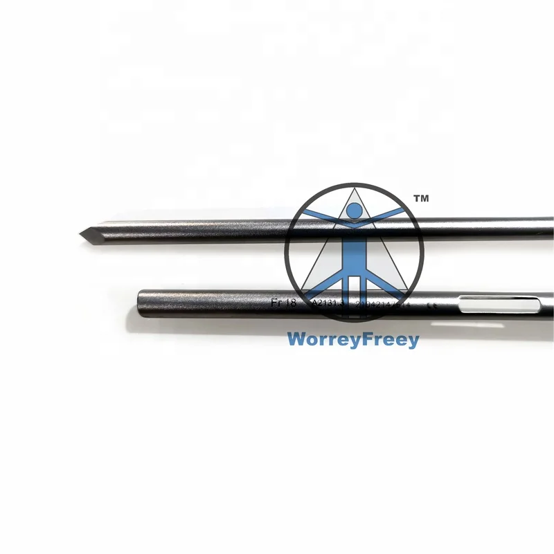 Instrument d'endoscope rigide UroTravelling, aiguille de fistule, cystoscope, 18Fr