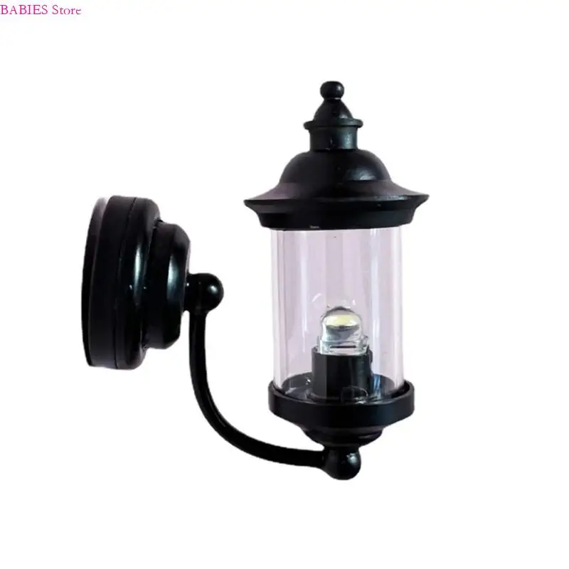 

C9GB Living Room Wall Lamp Furniture Dollhouses Miniature Pretend Play Accessories