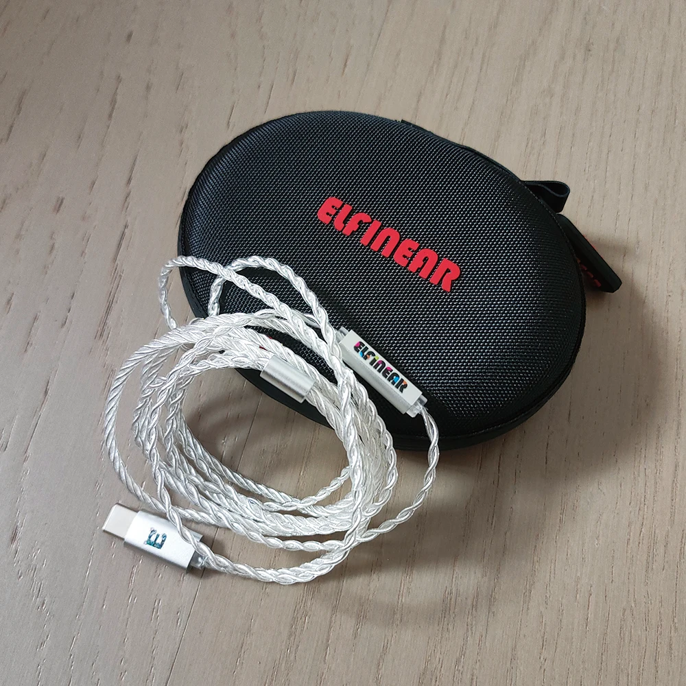 ELFINEAR USB-C CX31993 DAC AMP Kabel Dongle Hoofdtelefoon DAC Geluidsversterkers TYPE C Naar MMCX TYPE C Naar 2Pin 0.78Pin