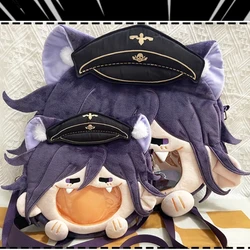 35cm Anime Game V3 Kokichi Oma Kawaii Face Cosplay Lolita Girls peluche farcito Itbag decorazioni divertenti peluche zaino regali borsa