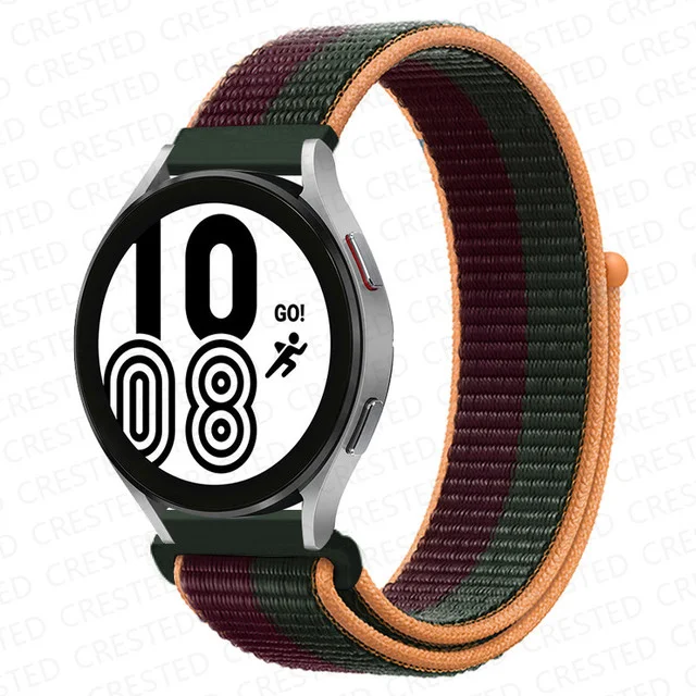 Nylon-Loop-Band für Samsung Galaxy Watch 6 4 7 Classic/5 Pro/Active 2/Gear S3 20 mm/22 mm Armband Huawei Watch GT 6 5 4 2e 3 Pro
