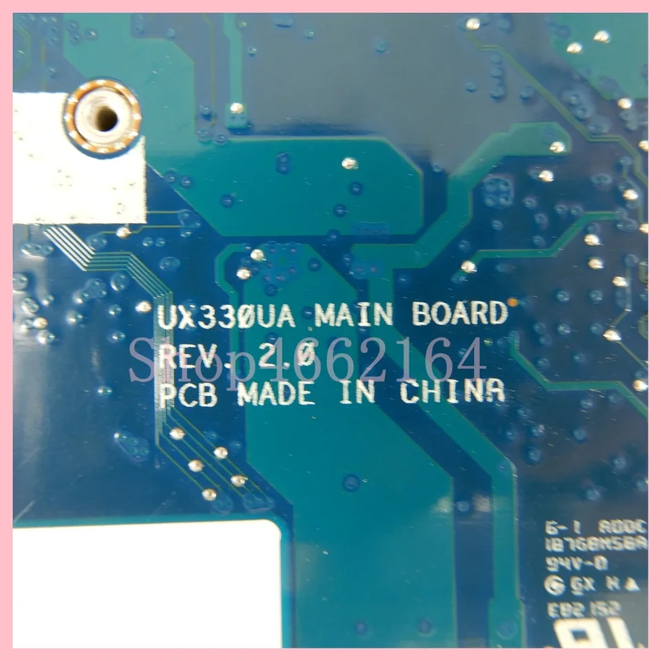 UX330UA with i5 i7-7th Gen CPU 8GB 16GB-RAM Motherboard For ASUS